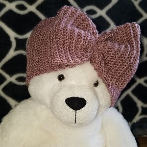 Handmade baby bow headband